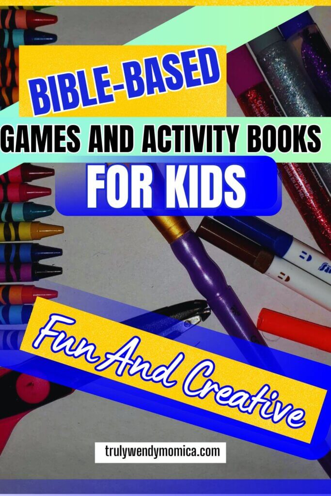 Bible-based Games and Activity Books for Kids