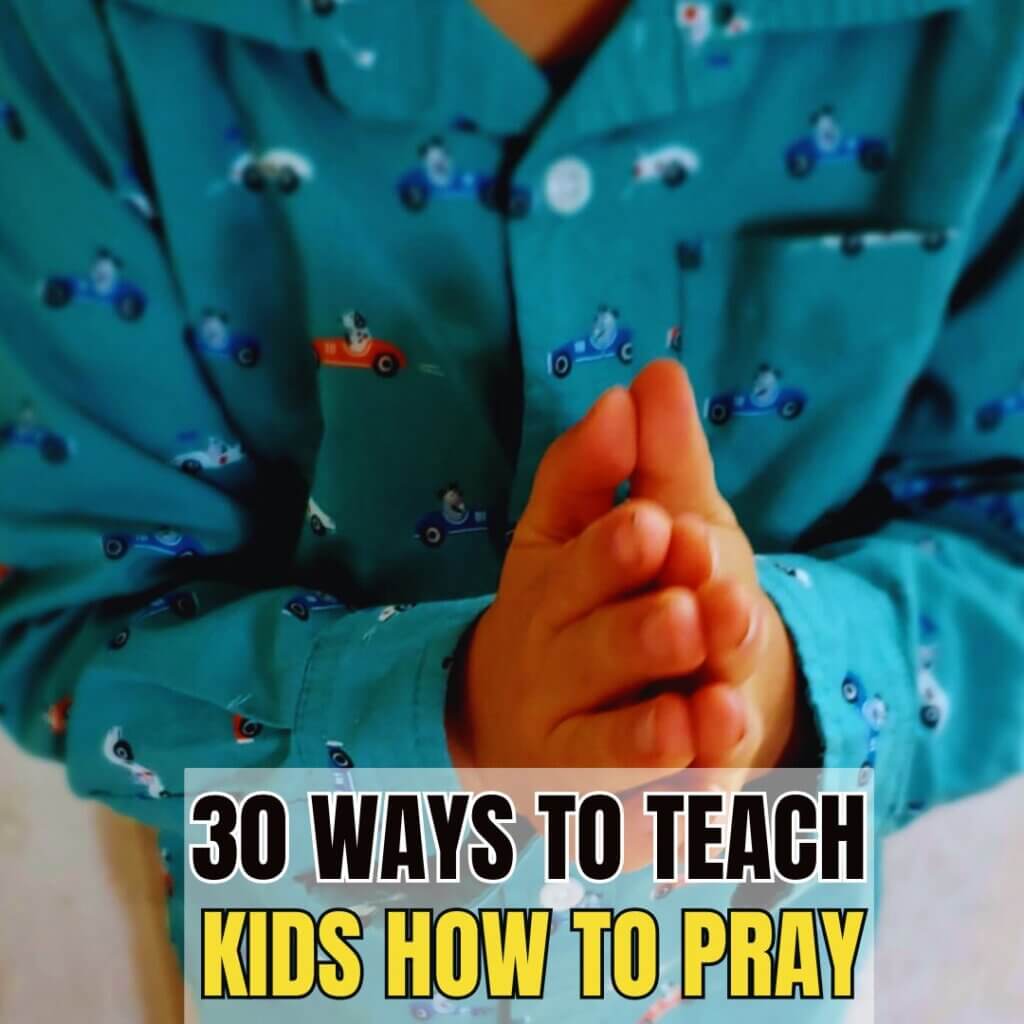 teach kids how to pray