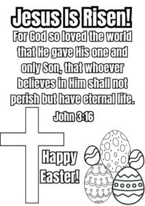 Easter Coloring Page