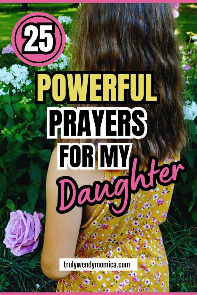 Prayers for my daughter
