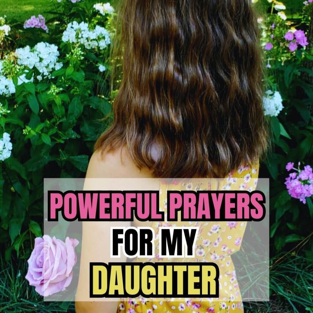 prayers for my daughter