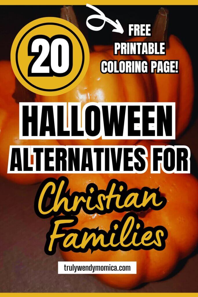 Halloween alternatives for Christian families