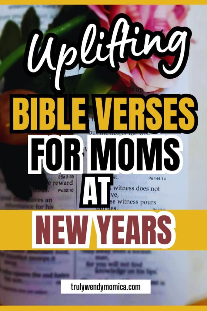 Bible verses for moms at New Years